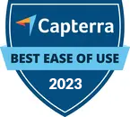 Capterra Best Ease of Use Badge